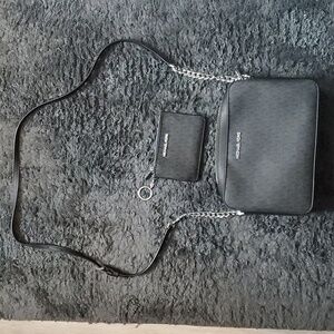 Michael Kors cross body purse + free coin purse key chain